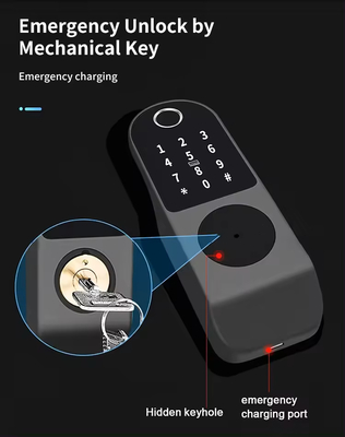 Glomarket Tuya chống nước TTLock kỹ thuật số mở khóa từ xa Khóa thông minh bằng dấu vân tay hai mặt