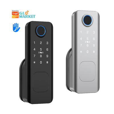 Glomarket An ninh ngoài trời Chìa khóa kỹ thuật số thông minh dấu vân tay Password Smart Rim Door Lock For Gate Front Door