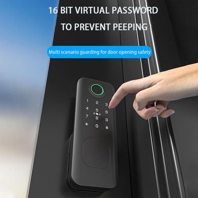 Glomarket An ninh ngoài trời Chìa khóa kỹ thuật số thông minh dấu vân tay Password Smart Rim Door Lock For Gate Front Door