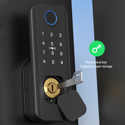 Glomarket An ninh ngoài trời Chìa khóa kỹ thuật số thông minh dấu vân tay Password Smart Rim Door Lock For Gate Front Door