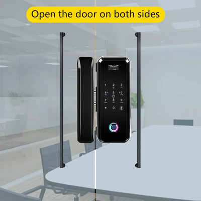 Glomarket Smart Tuya Wifi Glass Door Lock Ánh tay kỹ thuật số Keyboard Password Lock Liên kết thông minh Khởi khóa từ xa