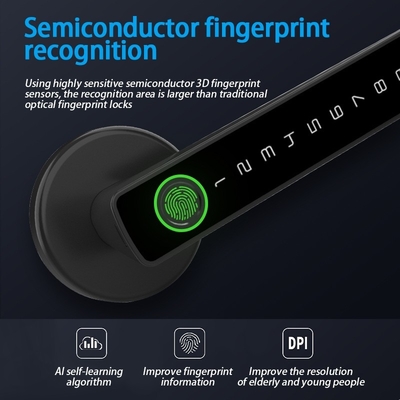 Glomarket Tuya Ble Khóa thông minh An ninh Điện tử Không chìa khóa Khóa cầm cửa thông minh Khóa phòng trong nhà
