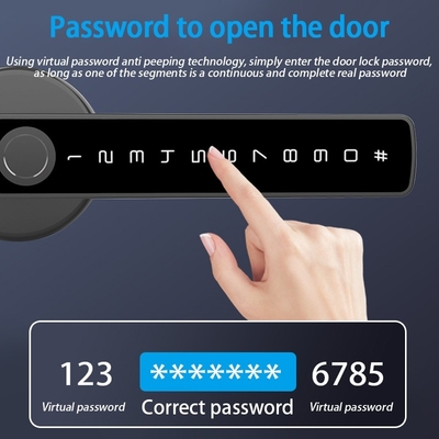 Glomarket Tuya Ble Khóa thông minh An ninh Điện tử Không chìa khóa Khóa cầm cửa thông minh Khóa phòng trong nhà