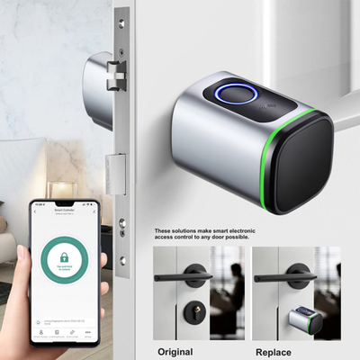 Glomarket Home Smart Door Lock Ttlock Khóa ngón tay thông minh Khóa thẻ mở khóa Chất có thể điều chỉnh Đàn Euro Smart Lock Tuya App Khóa cửa