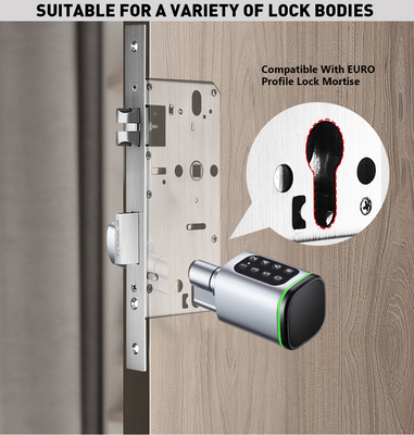 Glomarket Tuya Ttlock Smart Digital Keyless Door Lock Cylinder Combination Password &amp; Card Khóa điện tử Các thùng khóa thông minh