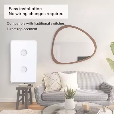 Tuya US Wifi / Zigbee Glass Cốm Nhấp Bấm Nhấp Nhấp Nhấp Nhấp Nhấp Nhấp Nhấp Nhấp 1/2/3/4 Gang Wifi Wall Switch