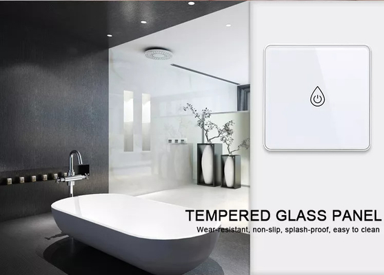 Glomarket Tuya Kính Thông Minh Nút Cảm Ứng Wifi Thông Minh Nồi Hơi Công Tắc Alexa Điều Khiển Giọng Nói Tiêu Chuẩn EU Nước Công Tắc