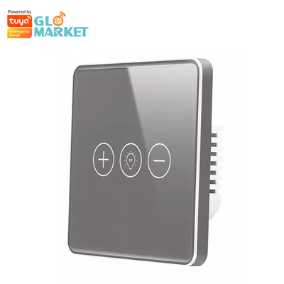 Glomarket Tuya Wifi Công Tắc Thông Minh Không Dây Kính Pha Lê Bảng Cảm Ứng Tường Công Tắc Thông Minh Đèn Mờ Wi-Fi Cho Nhà Thông Minh