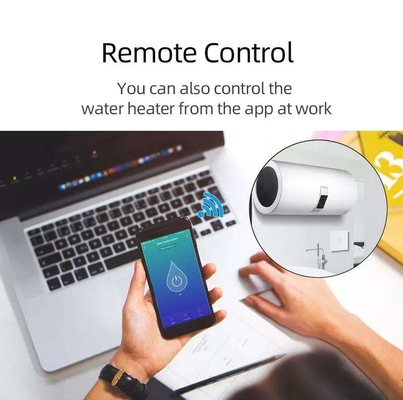 Glomarket Smart Home điều khiển từ xa bằng giọng nói bảng điều khiển cảm ứng máy sưởi nước chuyển đổi Tuya Wifi không dây nồi hơi chuyển đổi