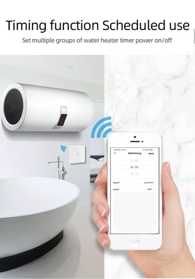 Glomarket Smart Home điều khiển từ xa bằng giọng nói bảng điều khiển cảm ứng máy sưởi nước chuyển đổi Tuya Wifi không dây nồi hơi chuyển đổi