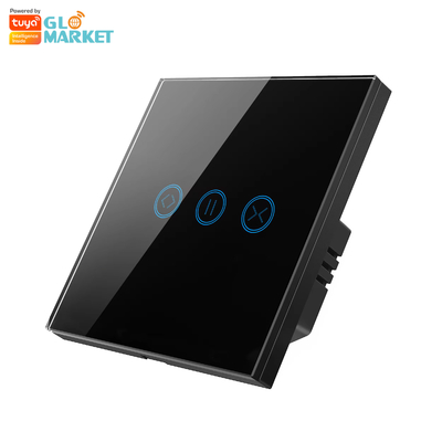 Glomarket Tuya WiFi Smart Touch Screen Ride Switch Rolling Shutter Door Switch Electric Ride Panel APP điều khiển từ xa