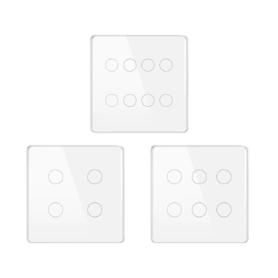 Glomarket Smart Wifi Brazil 118 * 124 Switch Làm việc với Trợ lý Google Alexa Tuya Smart Light Switch cho nhà