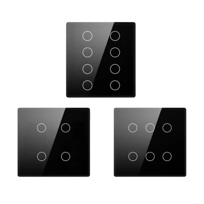 Glomarket Smart Wifi Brazil 118 * 124 Switch Làm việc với Trợ lý Google Alexa Tuya Smart Light Switch cho nhà