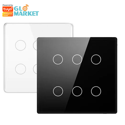 Glomarket Smart Wifi Brazil 118 * 124 Switch Làm việc với Trợ lý Google Alexa Tuya Smart Light Switch cho nhà