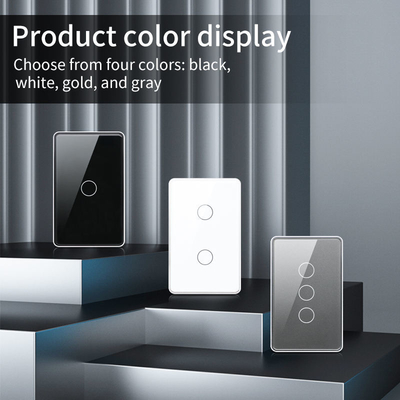 Glomarket Tuya Smart Switch Wifi US Đổi tường điện Google Home Alexa Đèn đèn cảm ứng điều khiển