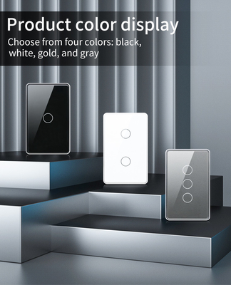 Glomarket Tuya Smart Switch Wifi US Đổi tường điện Google Home Alexa Đèn đèn cảm ứng điều khiển