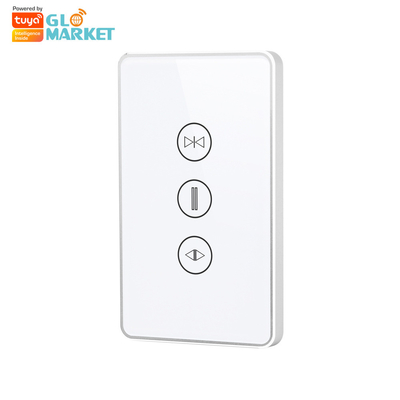 Glomarket US Tiêu chuẩn Tuya Wifi Công tắc rèm thông minh Nút cảm ứng Điều khiển bằng giọng nói Công tắc màn trập thông minh Alexa Google Home