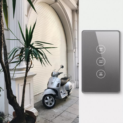 Glomarket US Tiêu chuẩn Tuya Wifi Công tắc rèm thông minh Nút cảm ứng Điều khiển bằng giọng nói Công tắc màn trập thông minh Alexa Google Home