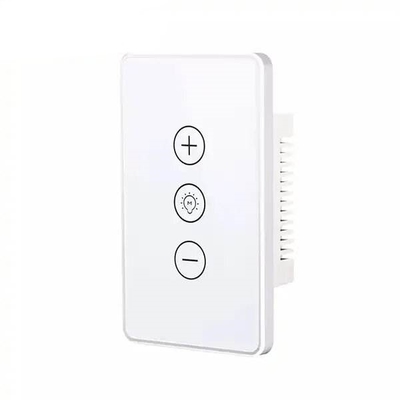 Glomarket Digital Smart Switch Light Wifi Dimmer Wireless Glass Touch Wall Light Switch Panel Tuya điều khiển từ xa với Alexa