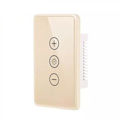 Glomarket Digital Smart Switch Light Wifi Dimmer Wireless Glass Touch Wall Light Switch Panel Tuya điều khiển từ xa với Alexa