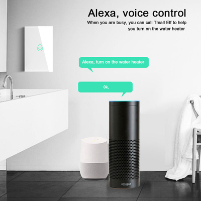 Glomarket Tuya Wifi Smart Water Heater Switch APP Điều khiển từ xa US Boiler Touch Switch Với Alexa Google Cho Nhà thông minh