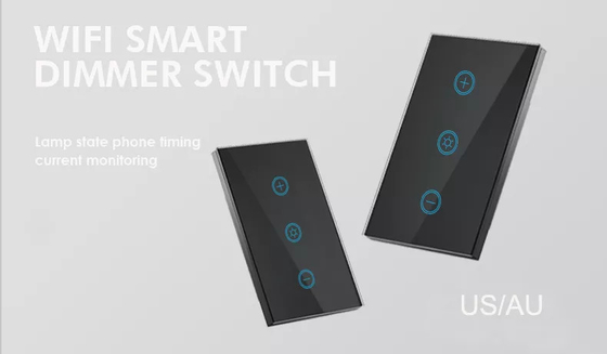 Glomarket US Tiêu chuẩn Dimmer Trình chuyển mạch không dây Điện thông minh Trình chuyển mạch thông minh Bức tường Đèn chuyển mạch Đèn chuyển mạch Nhà thông minh
