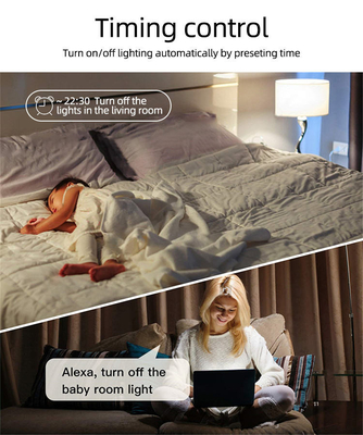Glomarket US Tiêu chuẩn Dimmer Trình chuyển mạch không dây Điện thông minh Trình chuyển mạch thông minh Bức tường Đèn chuyển mạch Đèn chuyển mạch Nhà thông minh