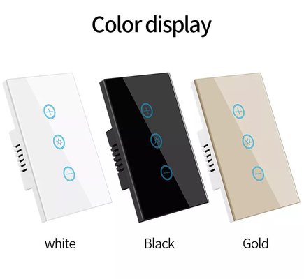 Glomarket US Tiêu chuẩn Dimmer Trình chuyển mạch không dây Điện thông minh Trình chuyển mạch thông minh Bức tường Đèn chuyển mạch Đèn chuyển mạch Nhà thông minh