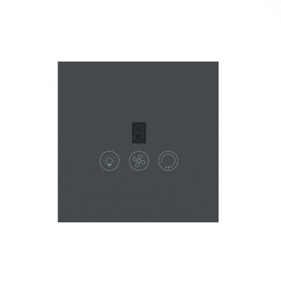 Glomarket Tuya Wifi Smart Fan Switch Tuya Smart Switch Fan Speed Light On Off Voice Control Control Switch Tiêu chuẩn EU / Mỹ