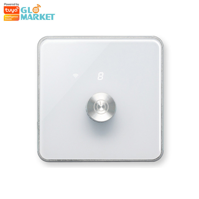Glomarket Smart Home Dimmer Switch Tuya Zigbee Voice Control Knob Dimming Điều chỉnh độ sáng với màn hình kỹ thuật số