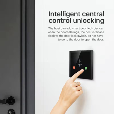 Glomarket Bảng điều khiển nhà thông minh màn hình cảm ứng 4 Inch đa chức năng WiFi Home nền âm nhạc hệ thống Tuya Zigbee Gateway
