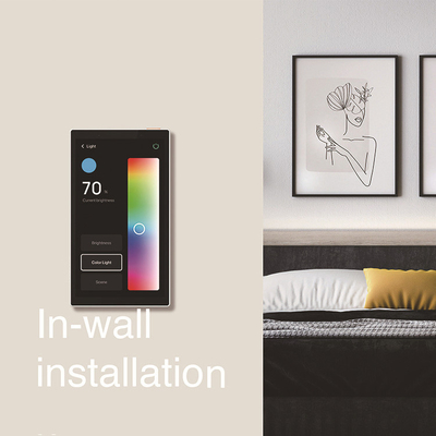 Glomarket Tuya 5 Inch Wifi Zigbee Gateway Smart Home Control Panel đa chức năng Music Wall Touch Screen Trung tâm Tuya
