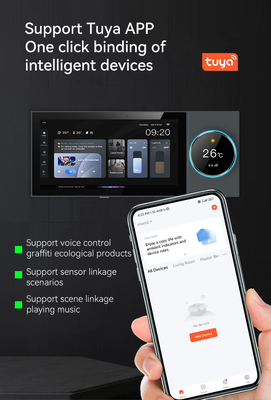 Glomarket Tuya Wifi Smart 6 Inch Control Panel đa chức năng tích hợp trong Zigbee Gateway Smart Home Controller Smart Host