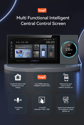 Glomarket Tuya Wifi Smart 6 Inch Control Panel đa chức năng tích hợp trong Zigbee Gateway Smart Home Controller Smart Host