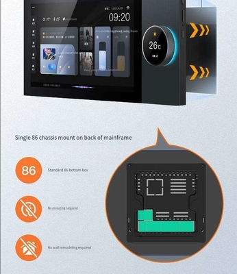 Glomarket Tuya Wifi Smart 7 Inch Control Panel đa chức năng Ble Music Bức tường cảm ứng màn hình Zigbee Hub Gateway Central Control