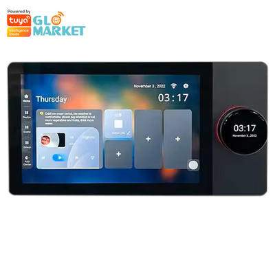 Glomarket Tuya Wifi Smart 7 Inch Control Panel đa chức năng Ble Music Bức tường cảm ứng màn hình Zigbee Hub Gateway Central Control