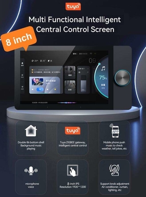 Glomarket 8 Inch Tuya Smart WiFi Zigbee Gteway Scene Music Play Đa chức năng Bảng điều khiển thông minh Bộ điều khiển trung tâm