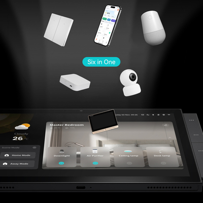 Glomarket Tuya Smart Home Control Panel màn hình 10 inch BLE Zigbee Gateway Building Intercom tương thích