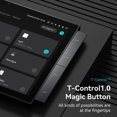 Glomarket Tuya Smart Home Control Panel màn hình 10 inch BLE Zigbee Gateway Building Intercom tương thích