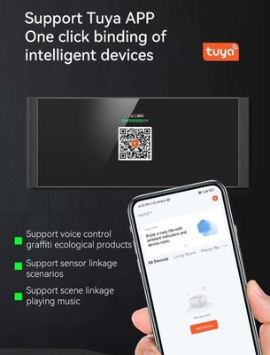 Glomarket 12 inch Multi-function Music Host màn hình cảm ứng Zigbee Gateway Bức tường Bảng điều khiển trung tâm cho màn hình thông minh