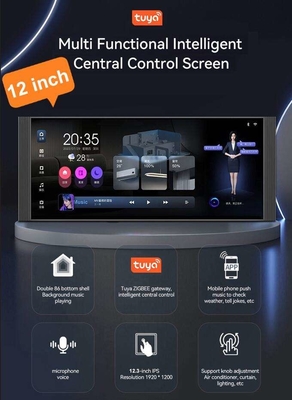 Glomarket 12 inch Multi-function Music Host màn hình cảm ứng Zigbee Gateway Bức tường Bảng điều khiển trung tâm cho màn hình thông minh