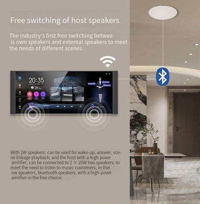 Glomarket 12 inch Multi-function Music Host màn hình cảm ứng Zigbee Gateway Bức tường Bảng điều khiển trung tâm cho màn hình thông minh