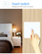 ABS Glass Touch Dimmer Tuya Công tắc thông minh Điều khiển ứng dụng cuộc sống thông minh