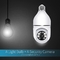 Glomarket Smart Indoor Auto Tracking Camera Full HD Light Bulb Camera Ip Smart Wireless Indoor Indoor Camera With Light