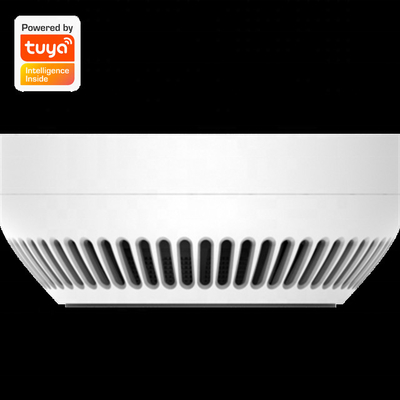 Vỏ nhựa Báo động thông minh Máy dò khói Zigbee Cảm biến gia đình điều khiển ứng dụng Tuya